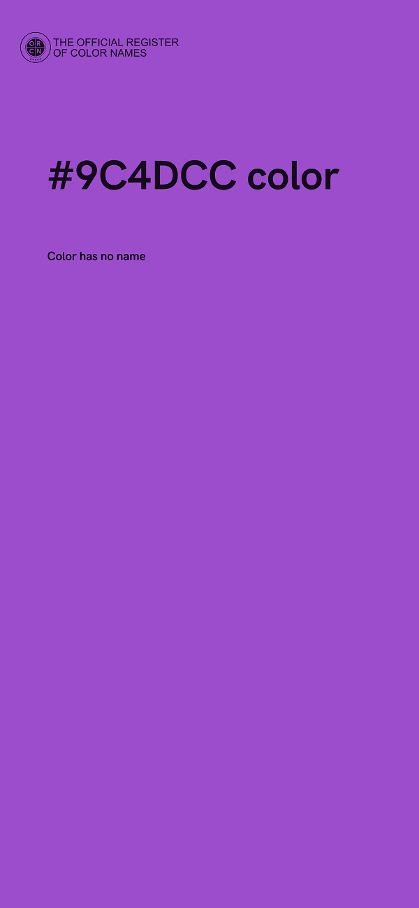 #9C4DCC color image