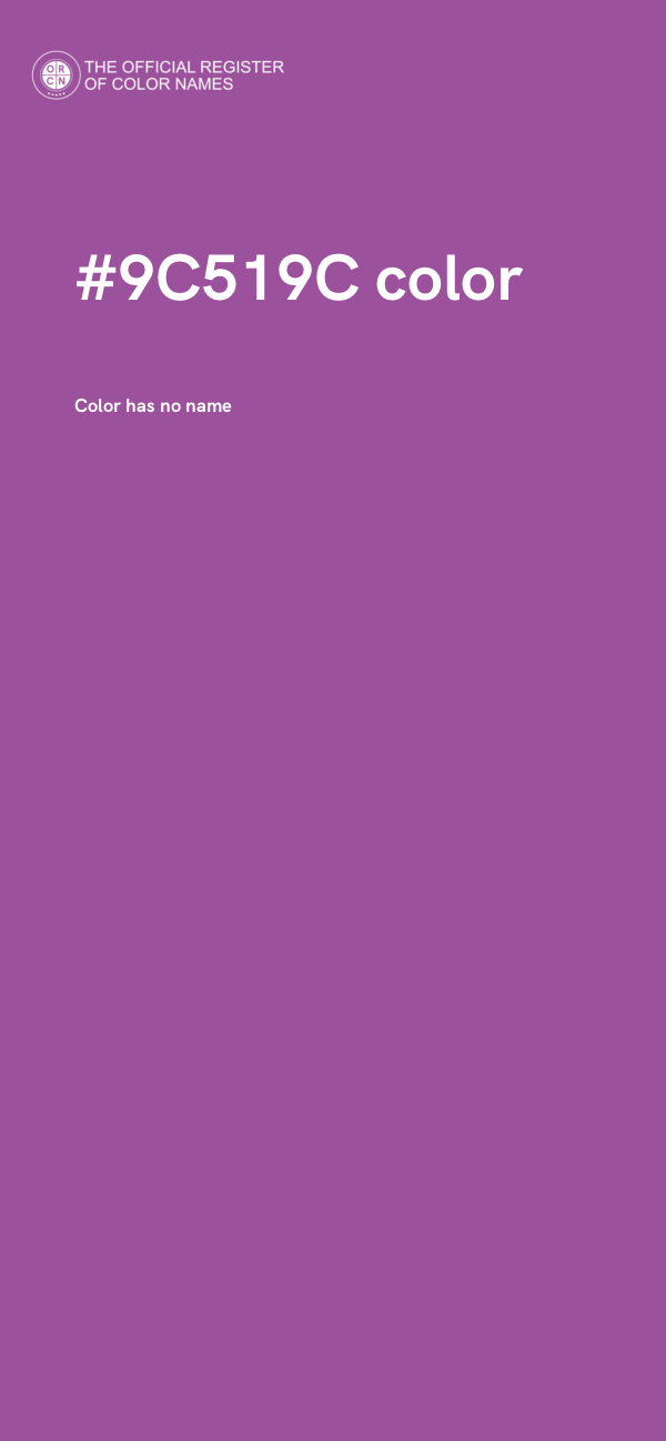 #9C519C color image