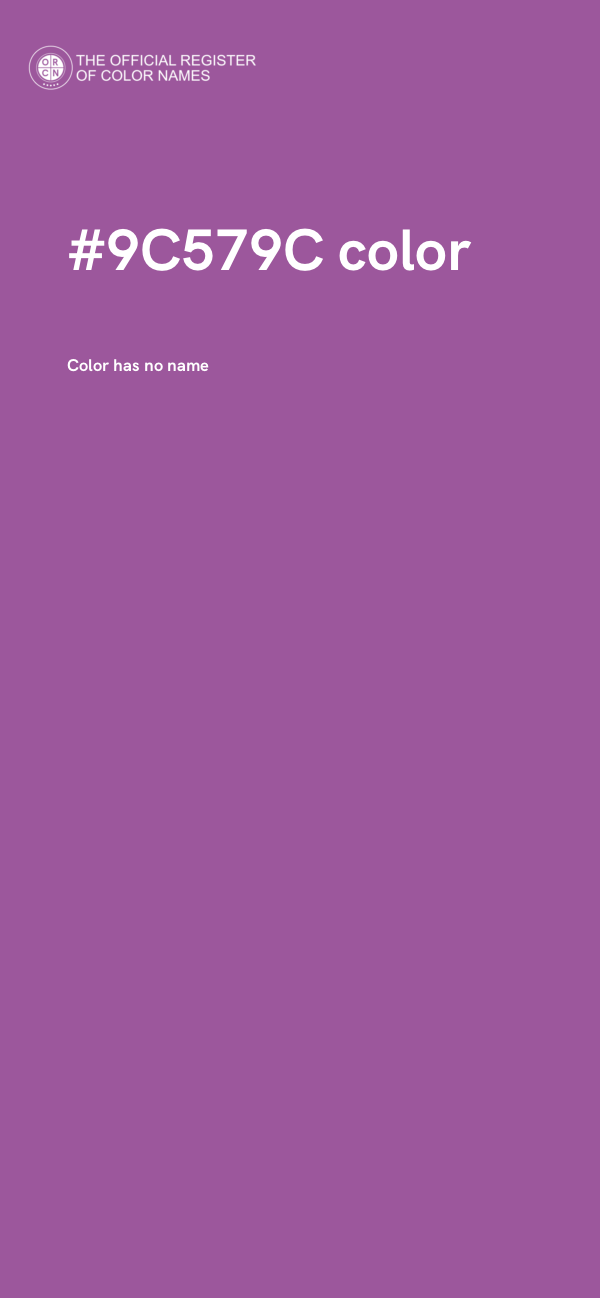 #9C579C color image
