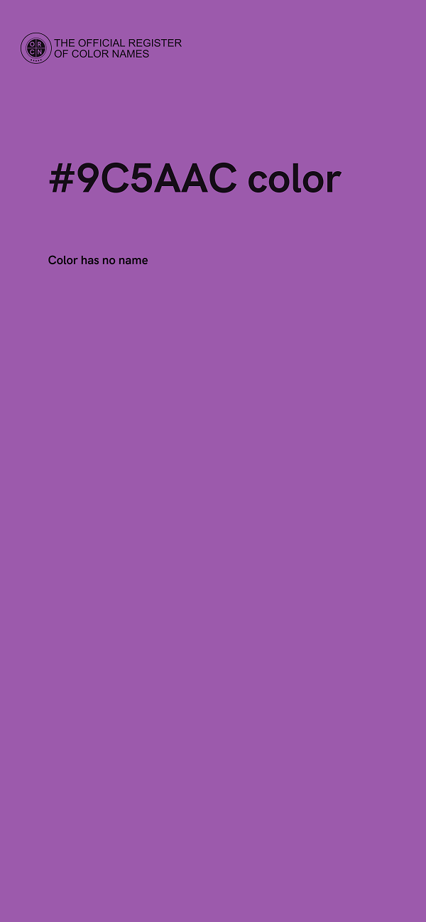#9C5AAC color image