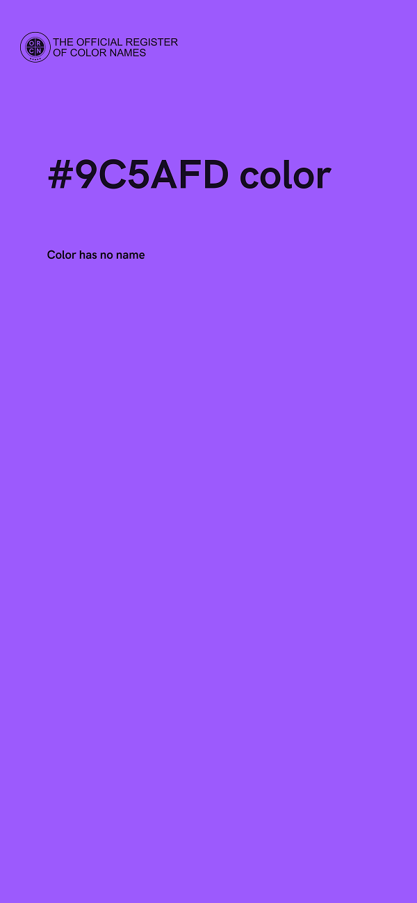 #9C5AFD color image
