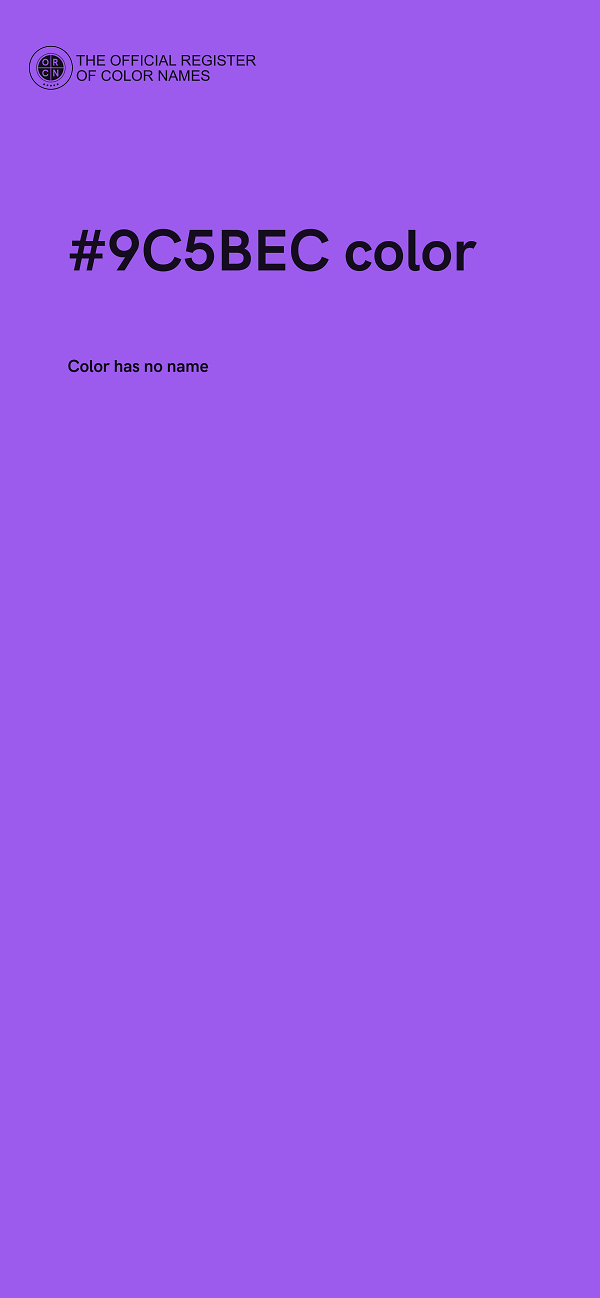 #9C5BEC color image