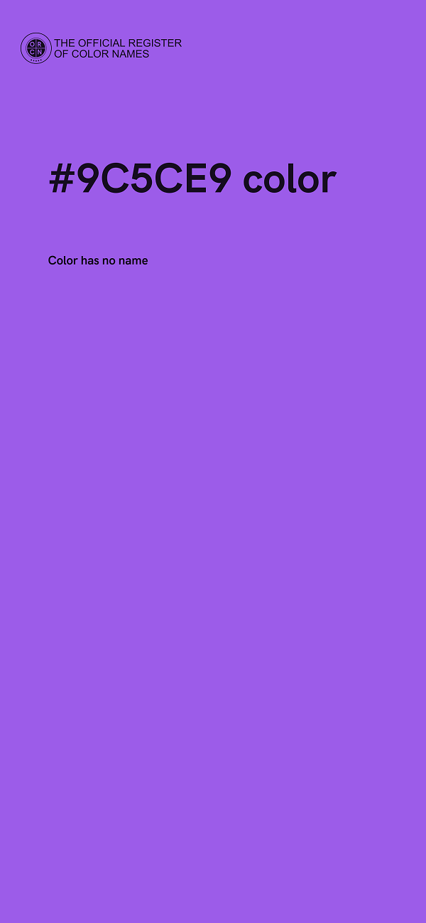 #9C5CE9 color image