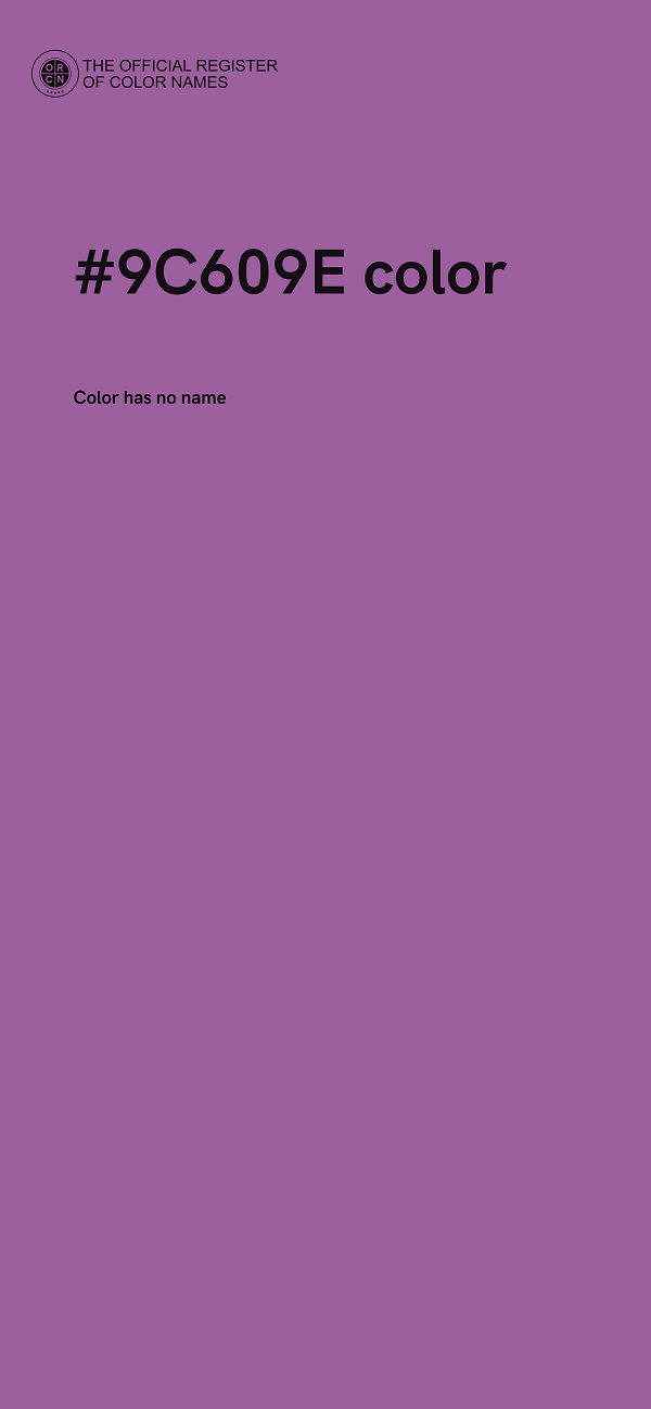 #9C609E color image