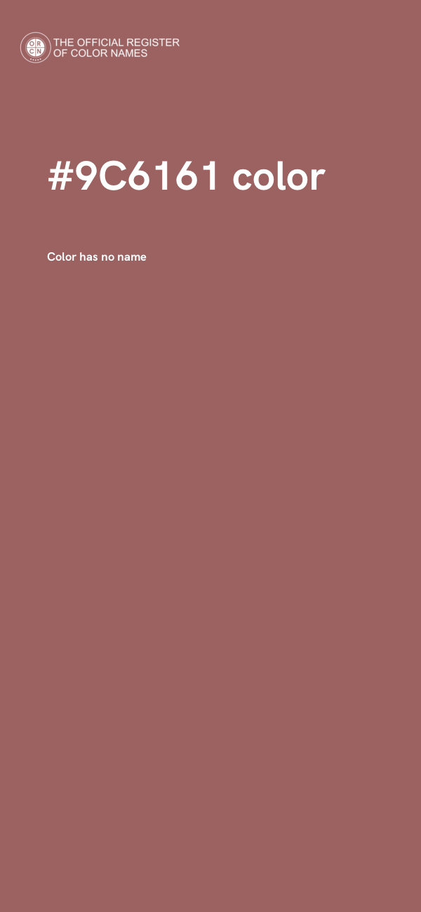 #9C6161 color image