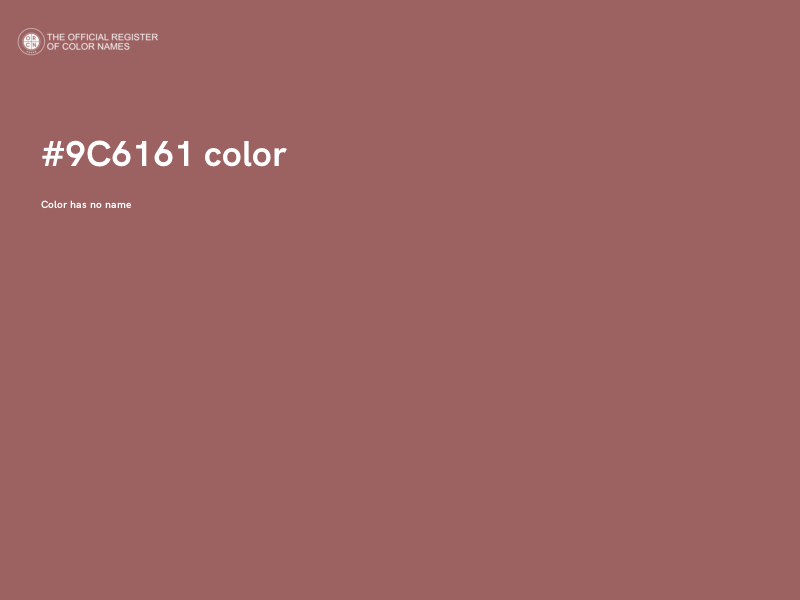 #9C6161 color image