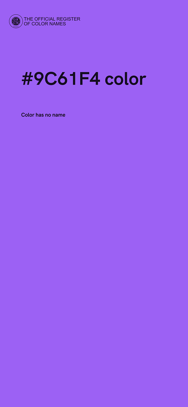 #9C61F4 color image