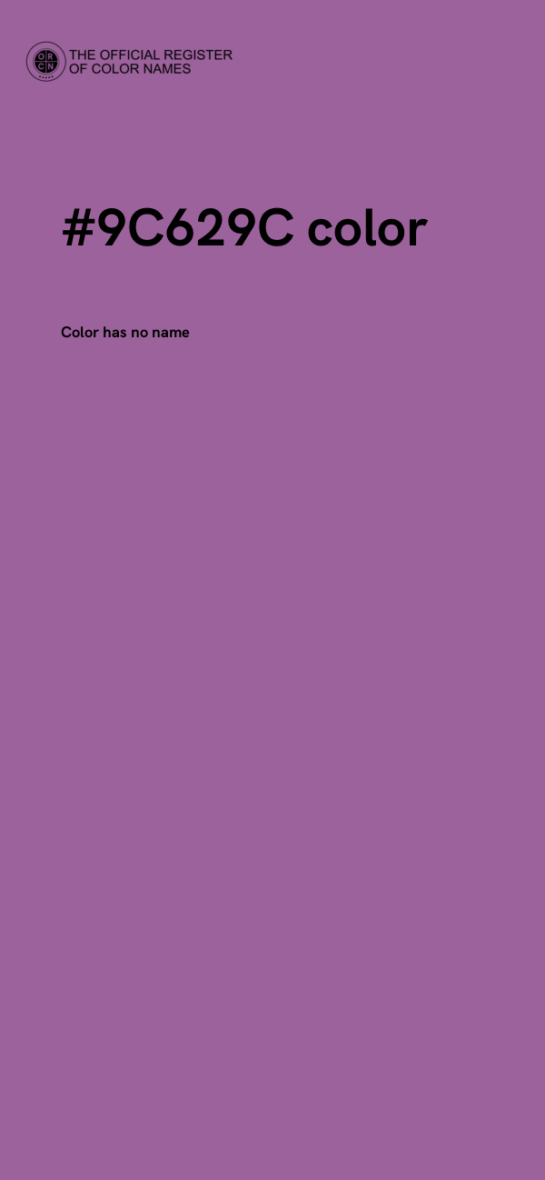 #9C629C color image