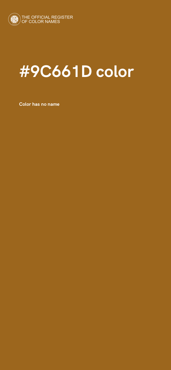 #9C661D color image