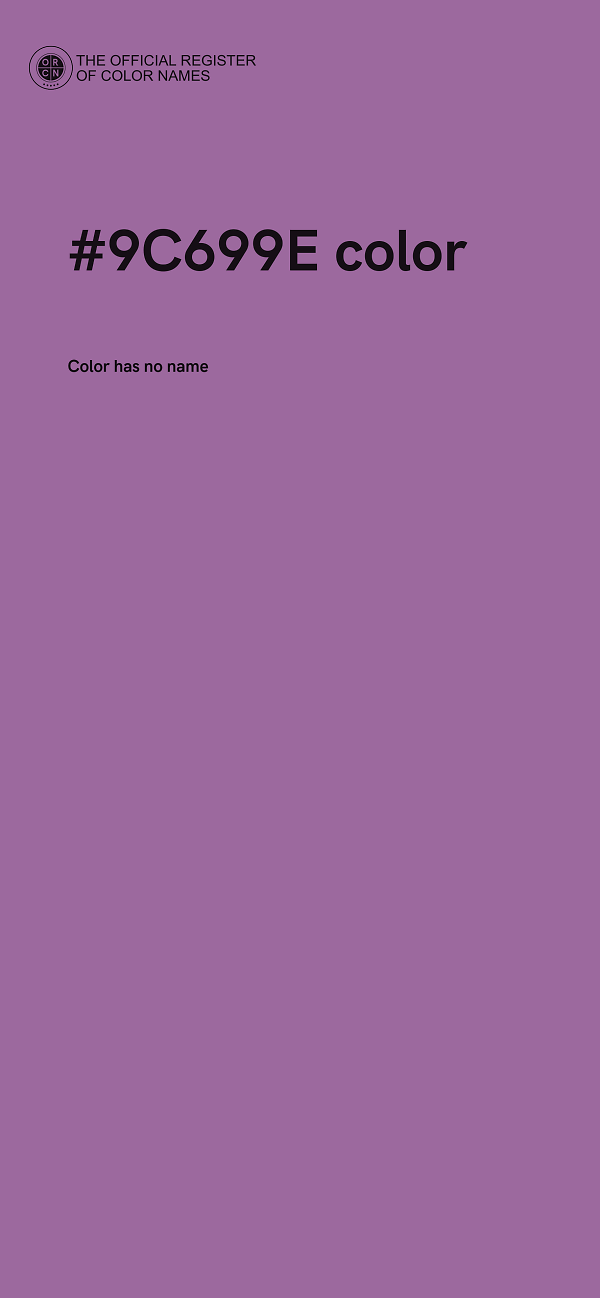 #9C699E color image