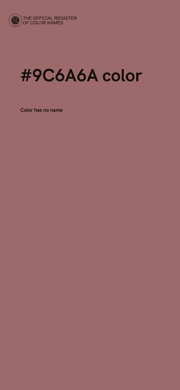 #9C6A6A color image