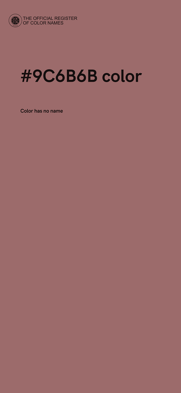 #9C6B6B color image