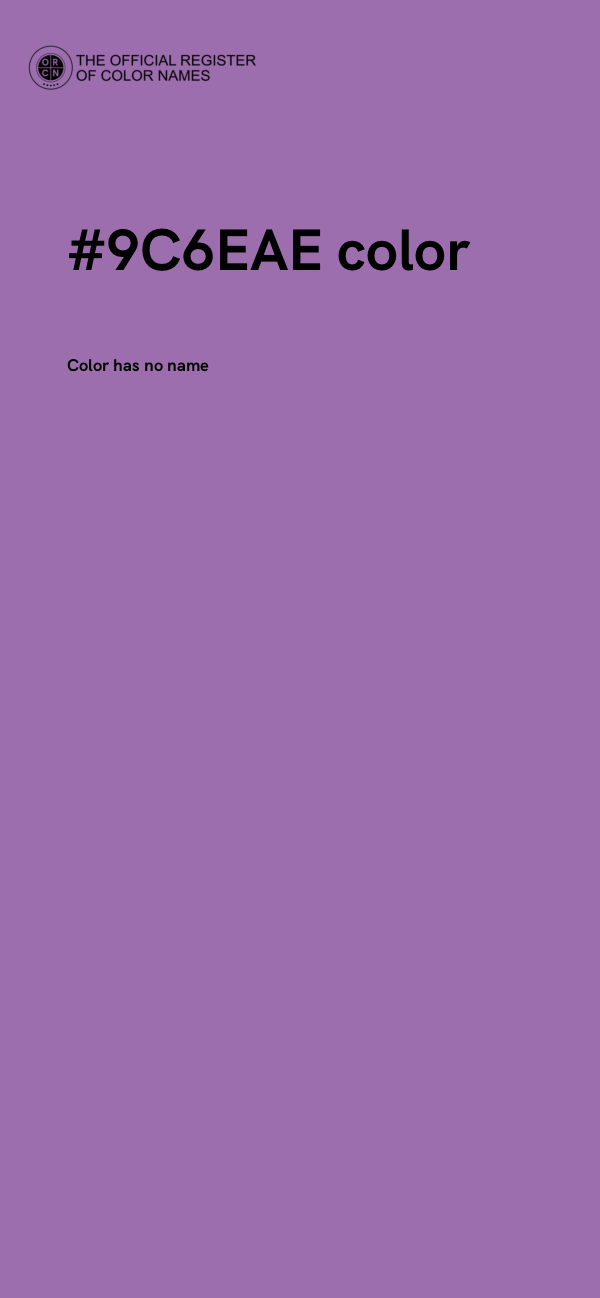 #9C6EAE color image