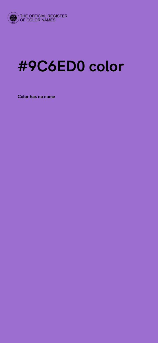 #9C6ED0 color image