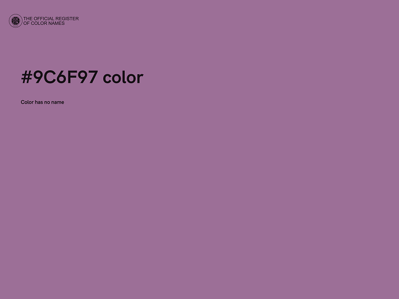 #9C6F97 color image