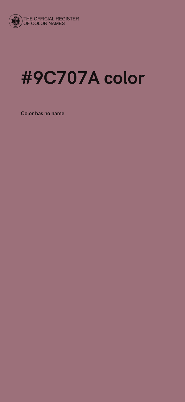 #9C707A color image