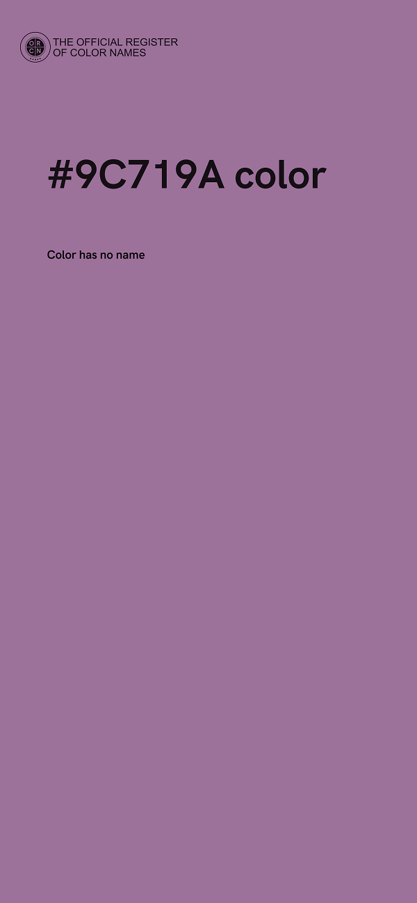 #9C719A color image