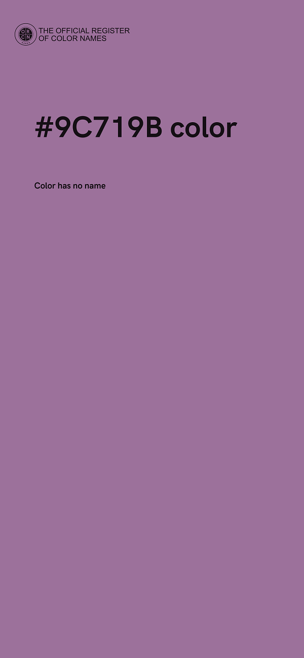 #9C719B color image