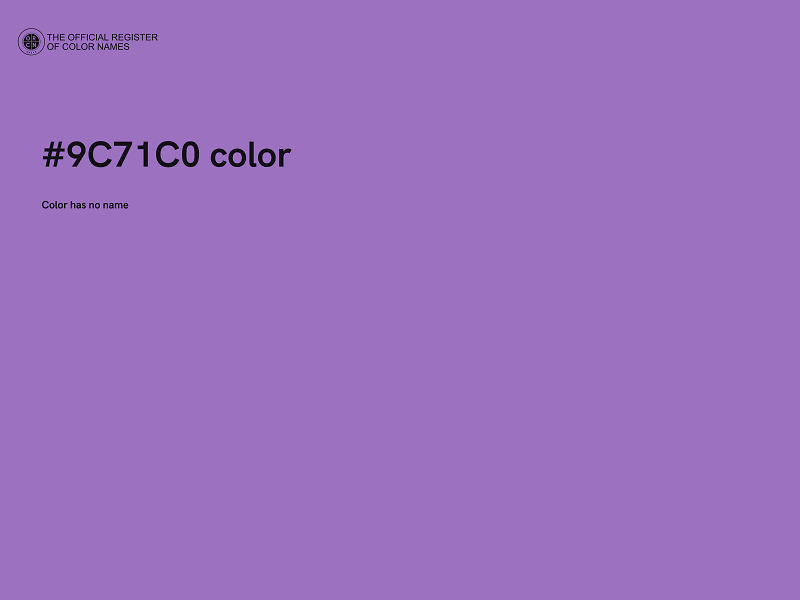 #9C71C0 color image