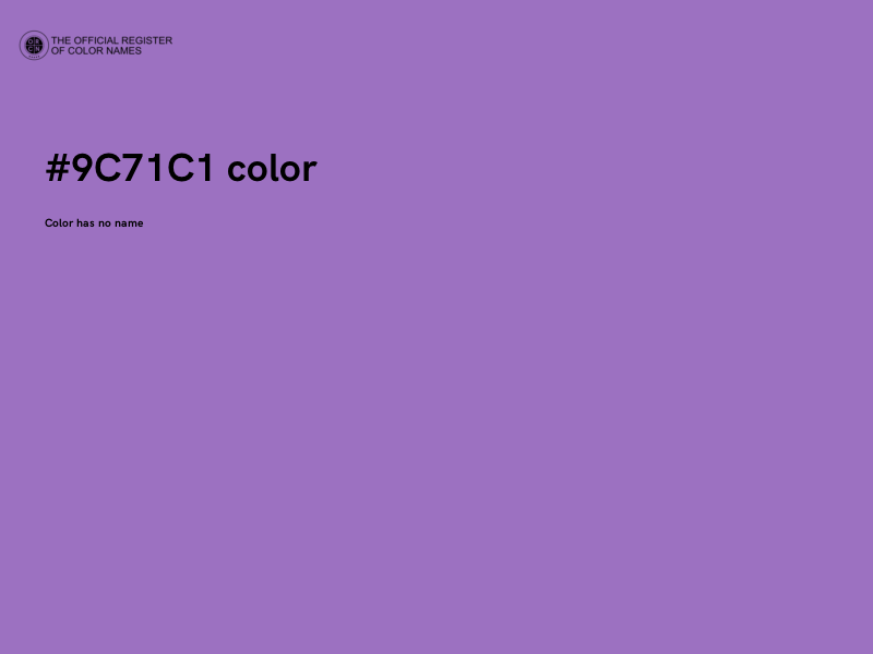 #9C71C1 color image