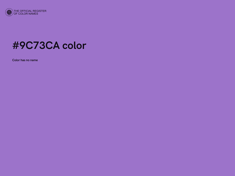 #9C73CA color image