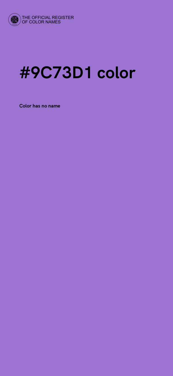 #9C73D1 color image