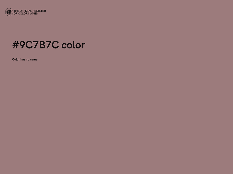 #9C7B7C color image