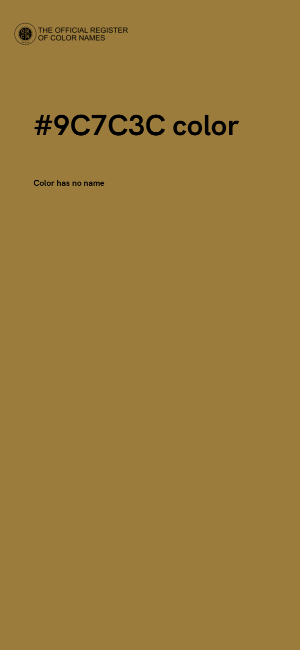 #9C7C3C color image