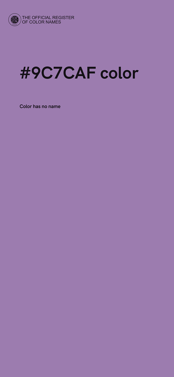 #9C7CAF color image
