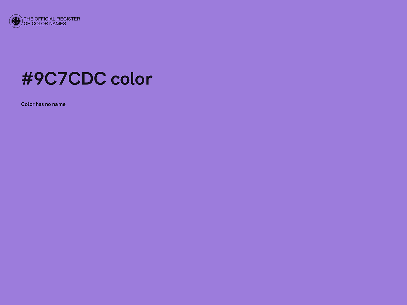 #9C7CDC color image