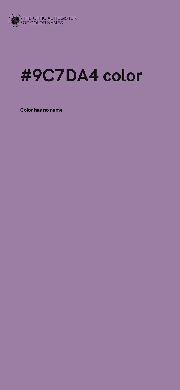 #9C7DA4 color image