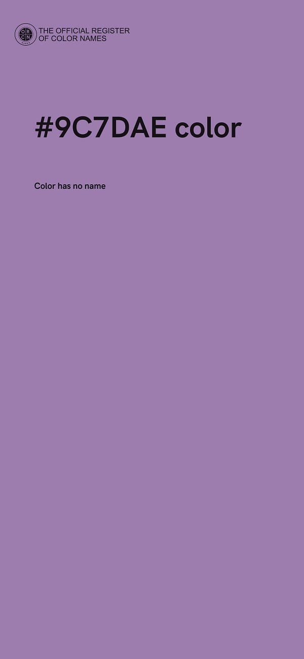 #9C7DAE color image