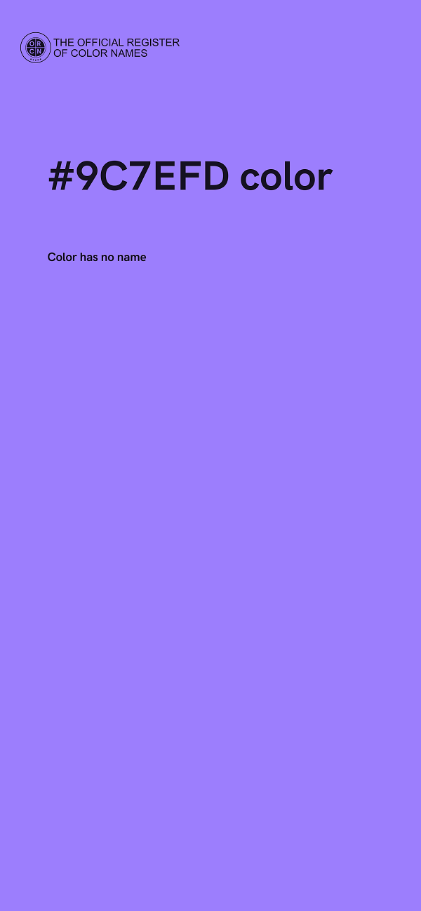 #9C7EFD color image
