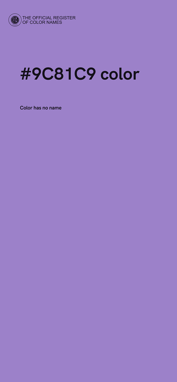 #9C81C9 color image
