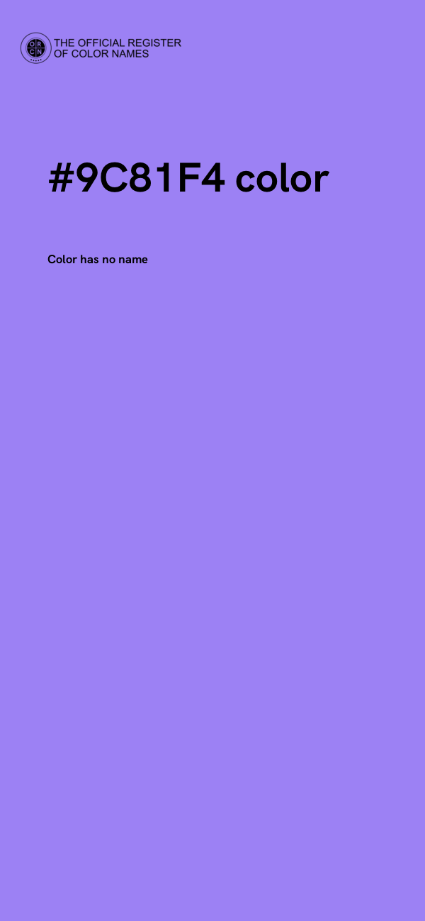#9C81F4 color image