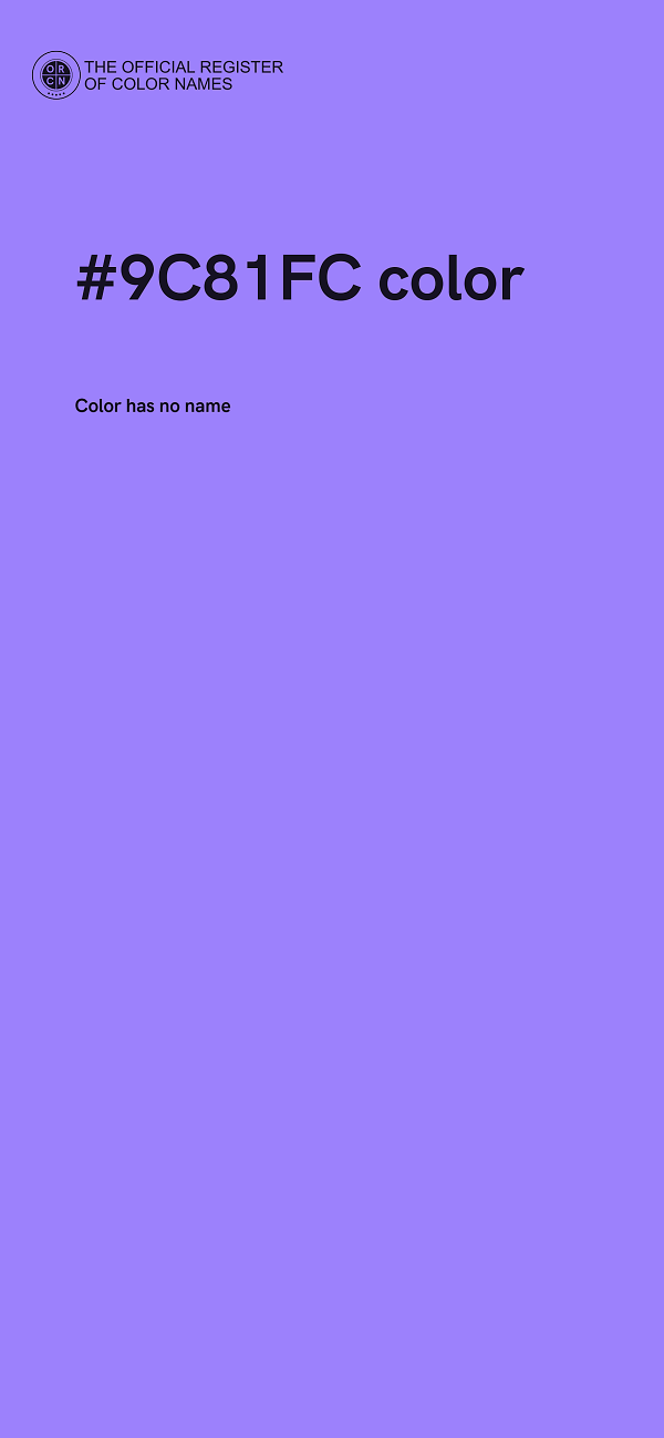#9C81FC color image