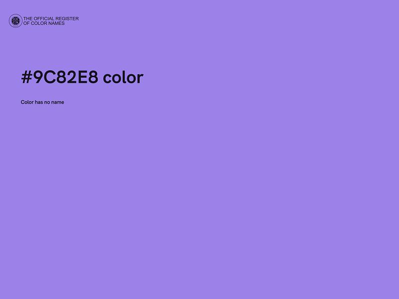 #9C82E8 color image