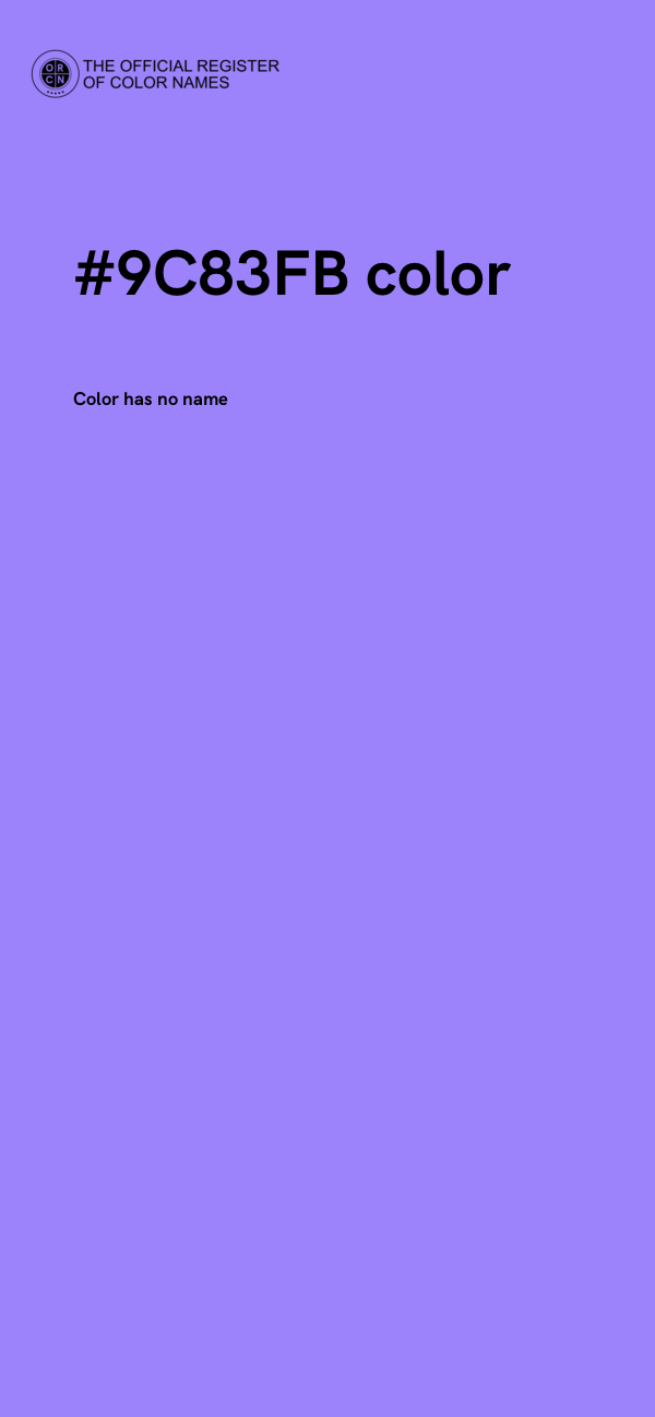 #9C83FB color image