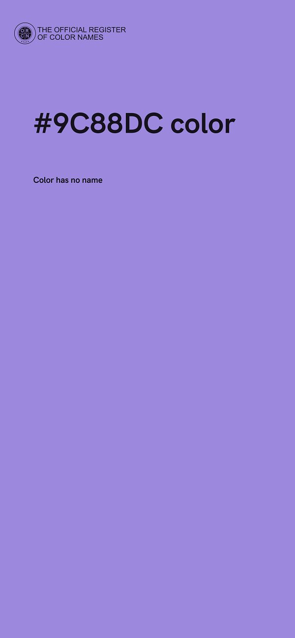 #9C88DC color image