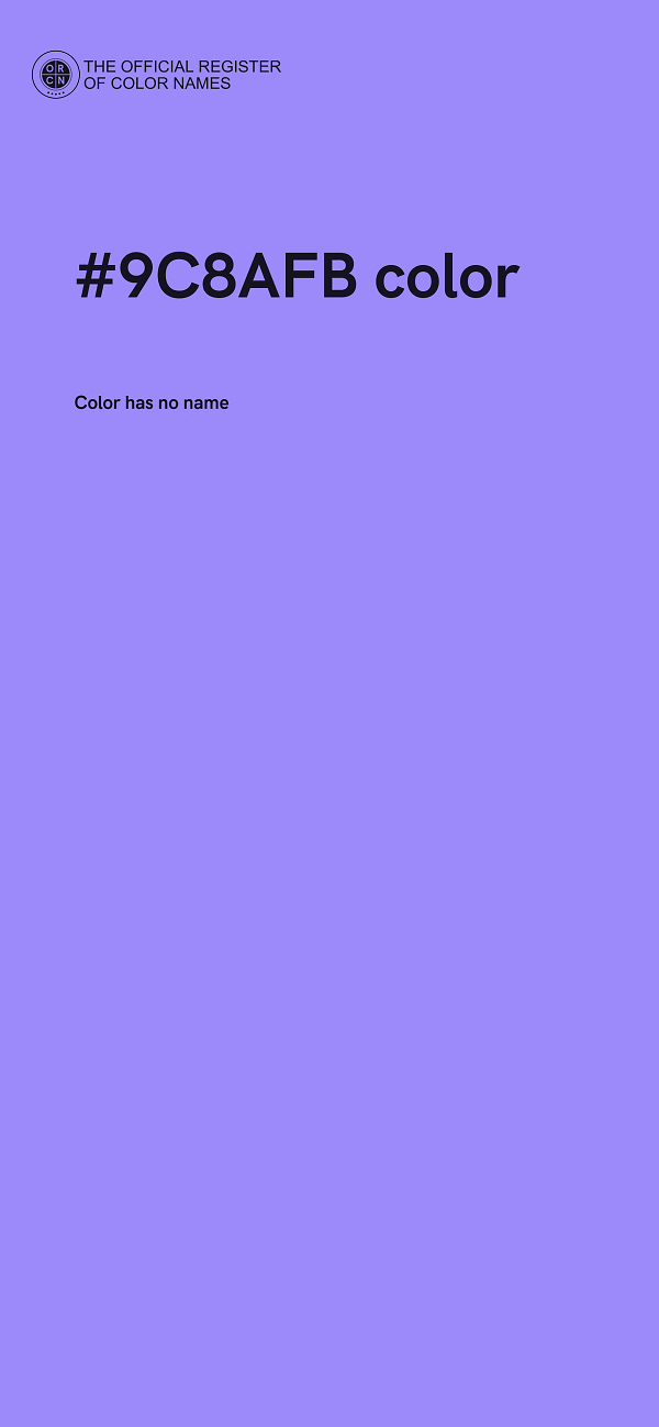 #9C8AFB color image