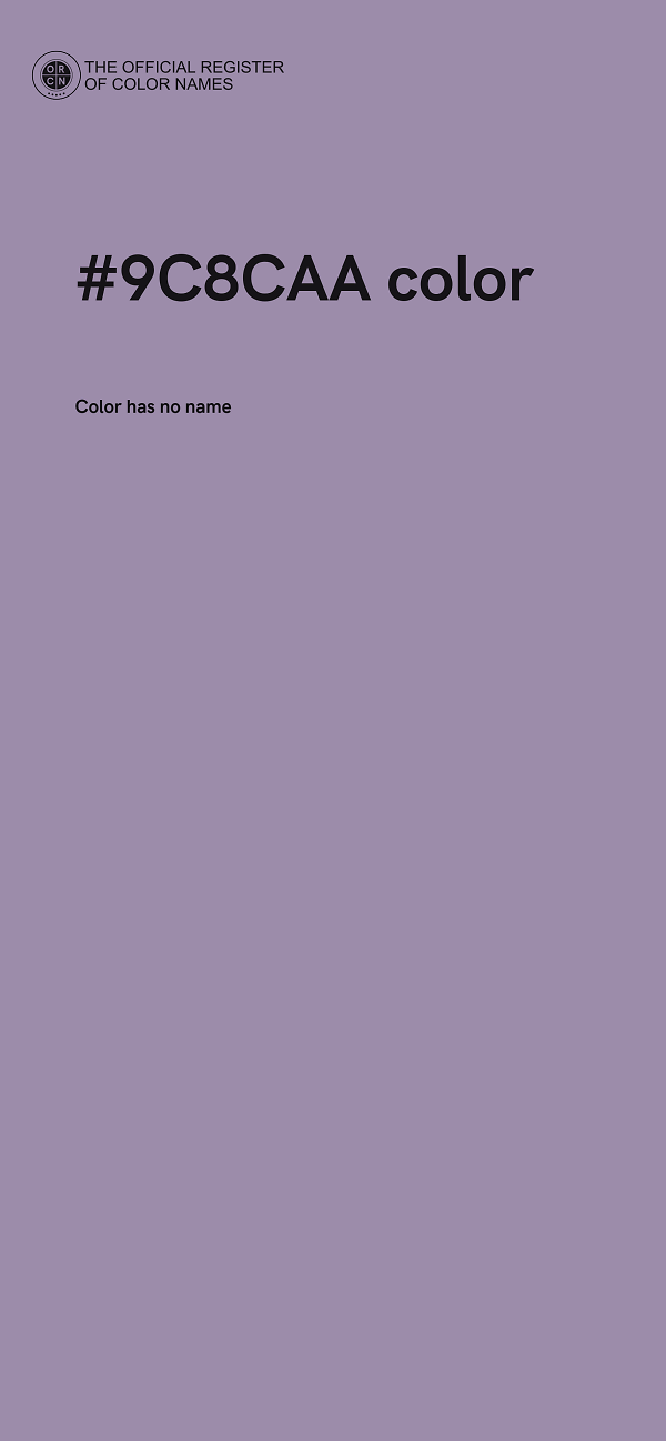 #9C8CAA color image
