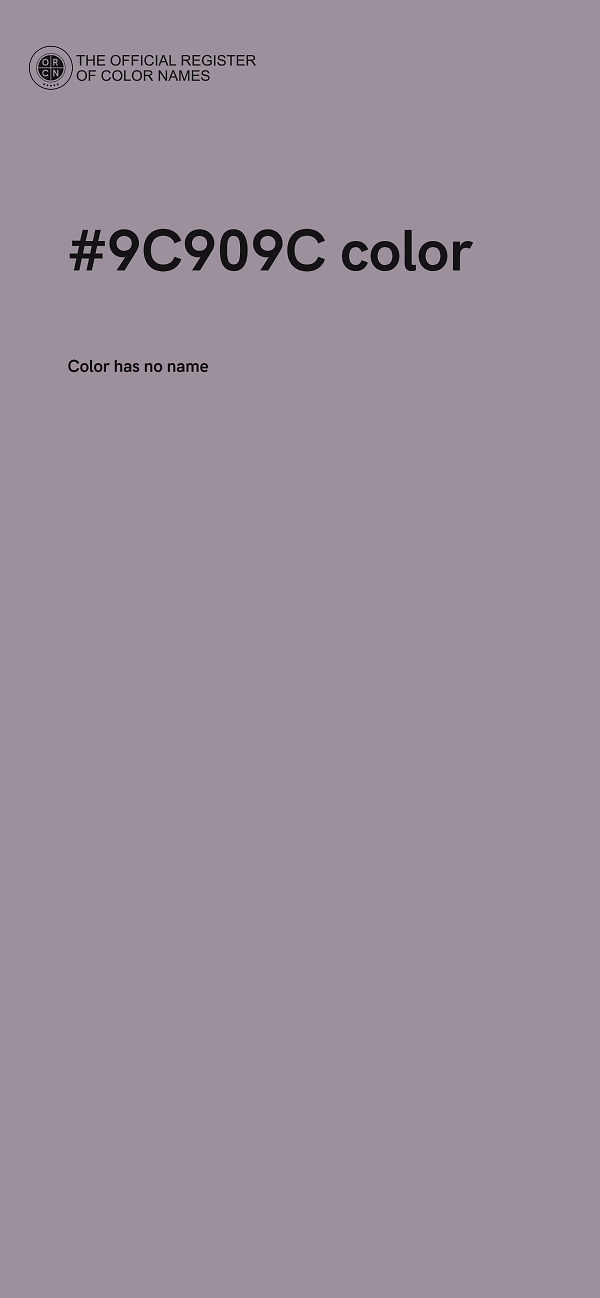 #9C909C color image