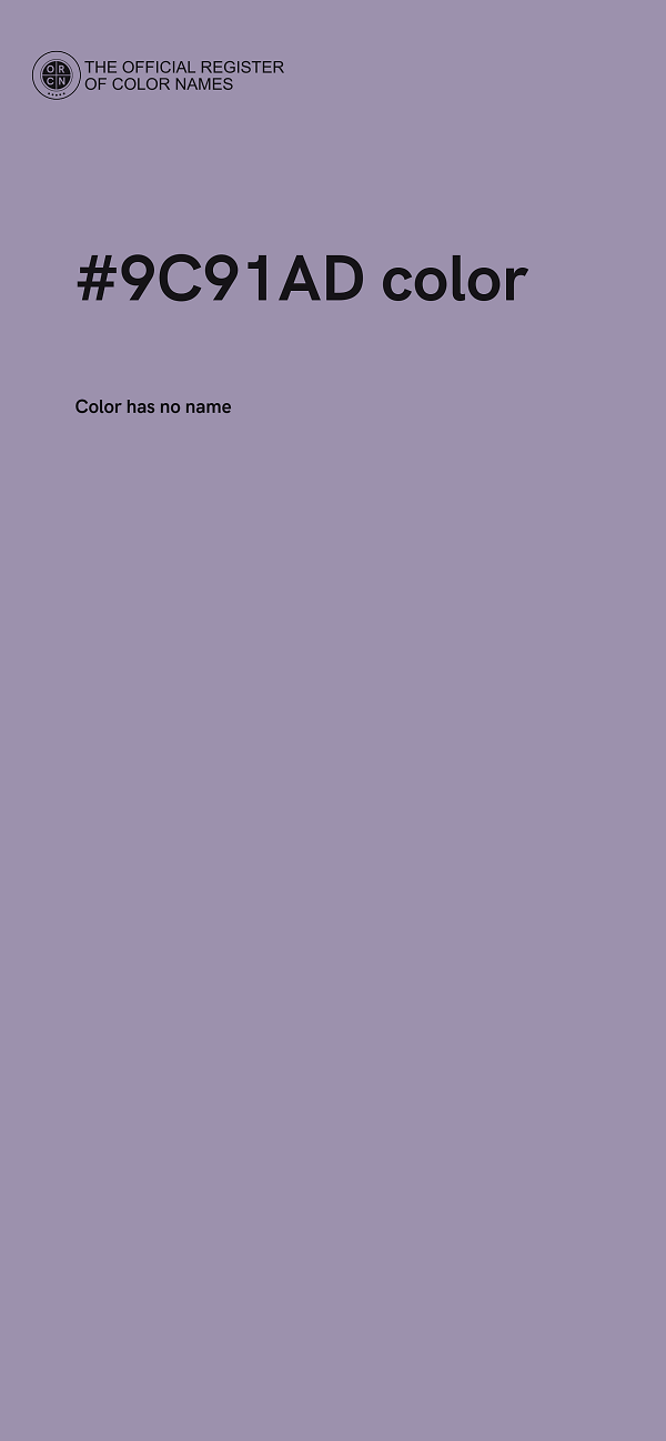 #9C91AD color image