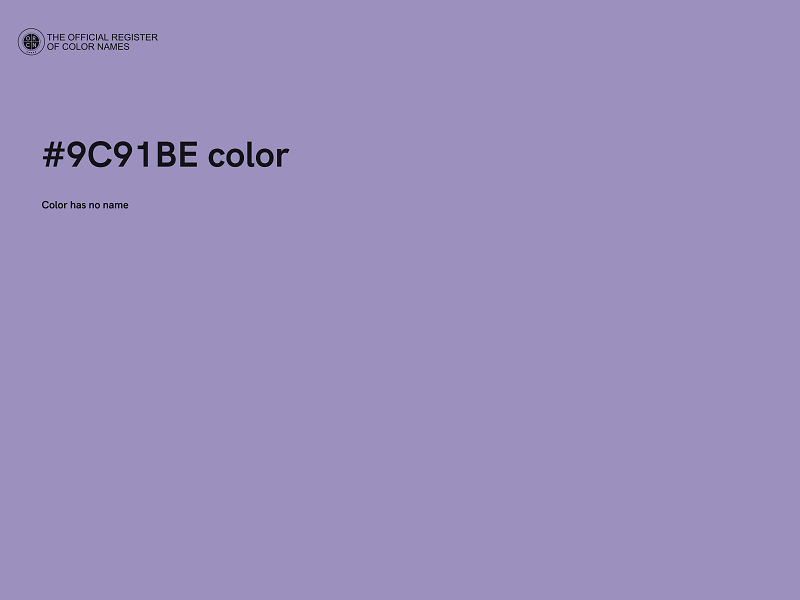 #9C91BE color image