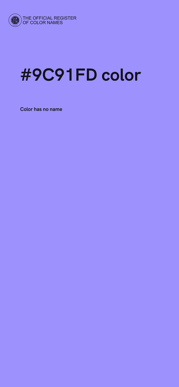 #9C91FD color image