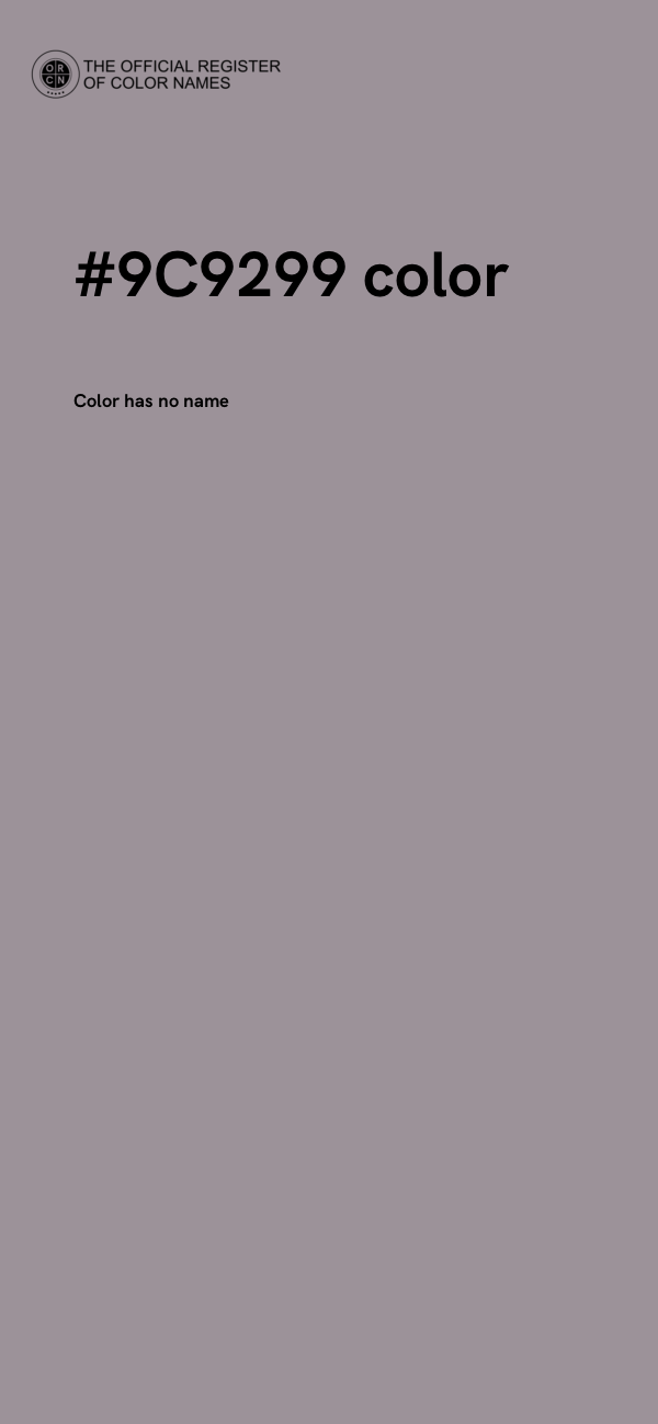 #9C9299 color image