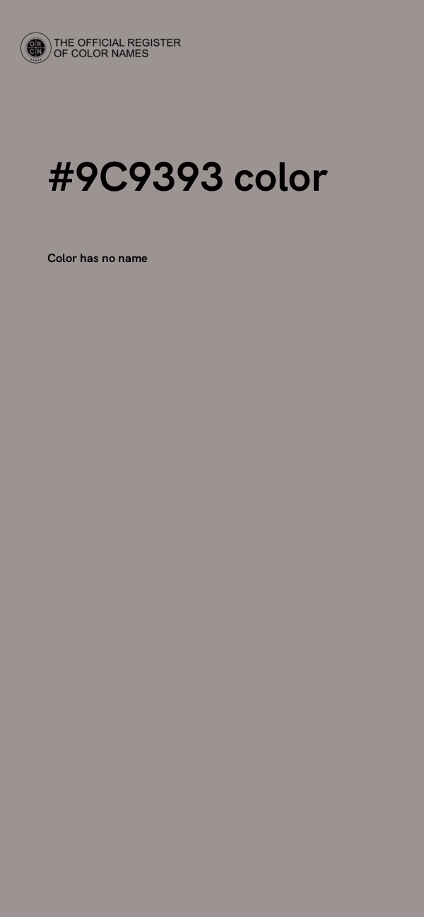 #9C9393 color image