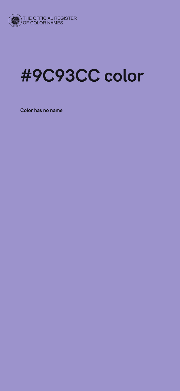 #9C93CC color image