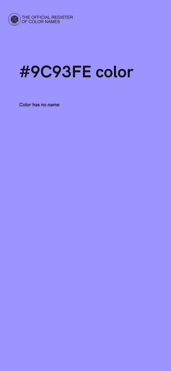 #9C93FE color image