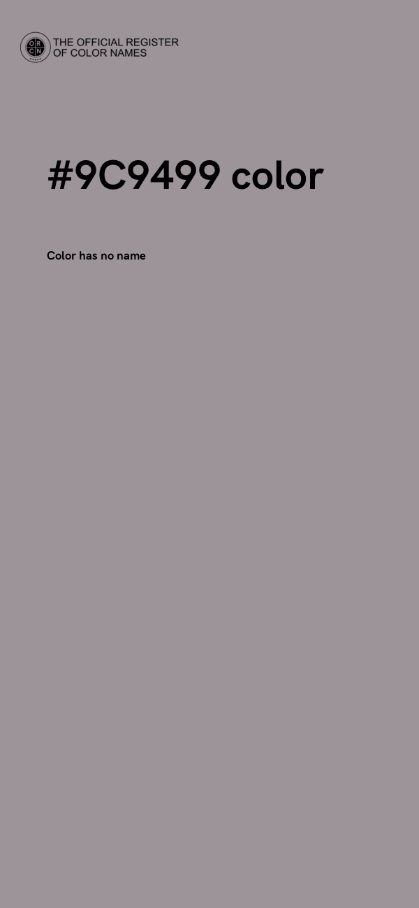 #9C9499 color image